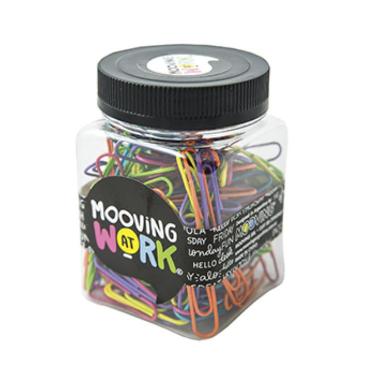 Clips Nº 4 mooving Frasco X 200 Multicolor Neon